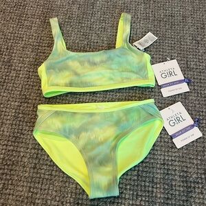 Athleta Girl NWT Reversible Bikini Set in Size 8/10